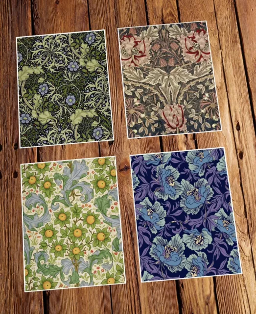 New William Morris Arts and Crafts A3 UNFRAMED Set Of 4 prints art pictures