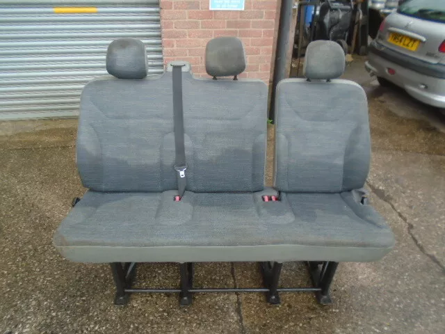 Renault Trafic Vivaro Primastar Minibus Middle Row Triple Seat 2002-2014