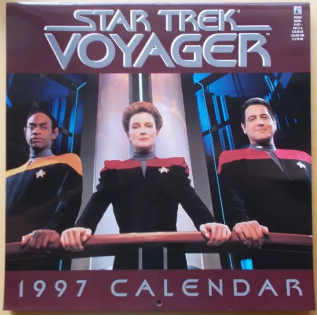 Star Trek VOYAGER★Kalender 1997★Fanartikel