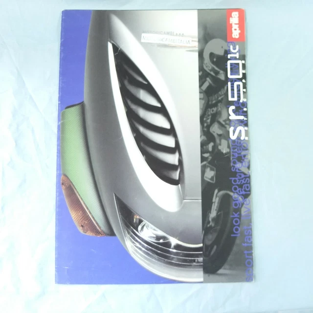 PER APRILIA SR 50 Netscaper 1997 SCOOTER CATALOGO BROCHURE DEPLIANT CATOLOGUE