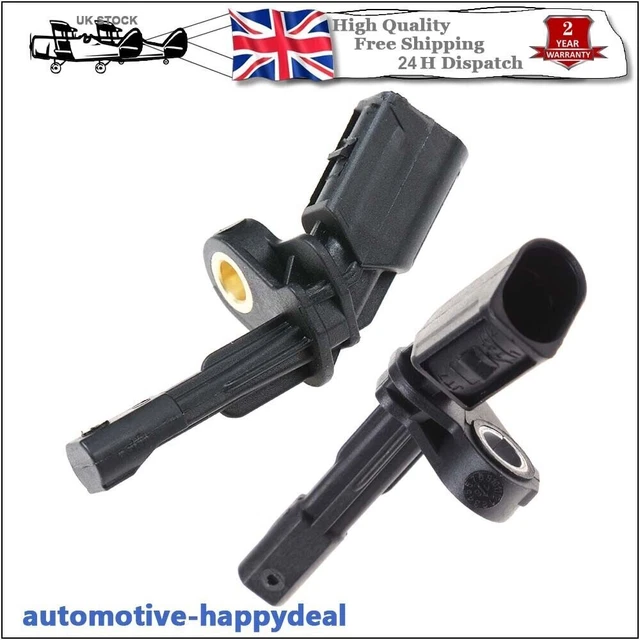 2PCS ABS Wheel Speed Sensor Rear Left＋Rear Right For Audi A3 TT VW Golf Passat