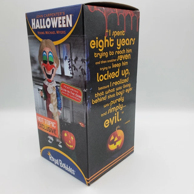 Royal Bobbles Halloween Young Michael Myers Clown Suit Horror Figure Bobblehead 7
