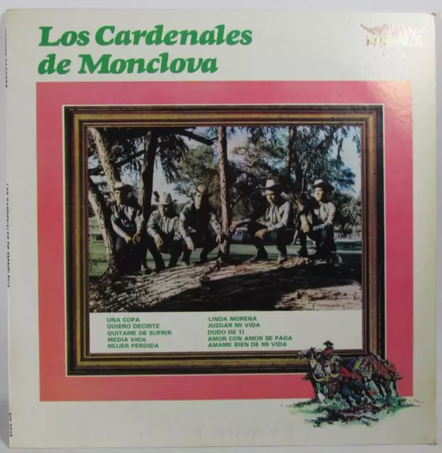 Los Cardenales de Monclova - Lp - S/t 1973 - Latin Norteno Tex Mex Mexico Rare