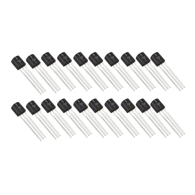 2N3906 3 TERMINALS PNP Transistors 20 Pcs Z3I93680 $11.45 - PicClick AU