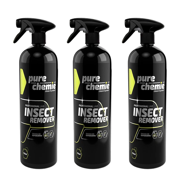 x3 Pure Chemie Insect Remover 750ml pour éliminer les résidus d'insectes