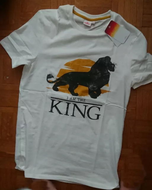 Tshirt Roi Lion neuf avec étiquette taille S officiel disney