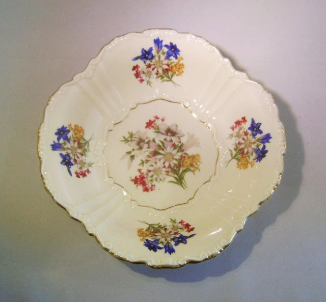 VINTAGE COTTIER FRERES 214 Switzerland small Floral Pattern Bud