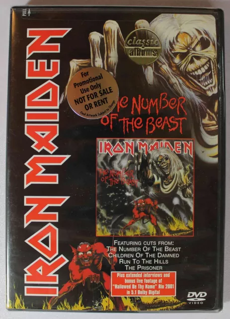 IRON MAIDEN IRON Maiden: the Number of the Beast DVD NEW EUR 22,58 ...
