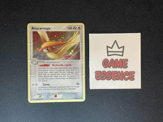 Carte Pokémon ROUCARNAGE Ex Rouge Feu Vert Feuille 10/112 Holo