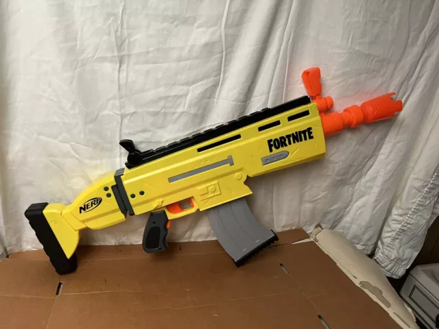 Open Box Nerf Fortnite Heavy SR Blaster Sniper Rifle Guns Boys Toy Foam  Dart Gun 195166120836