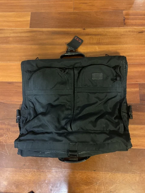 TUMI ALPHA Bi Fold Garment Bag Business Carry On Ballistic Nylon Luggage 228d3 5