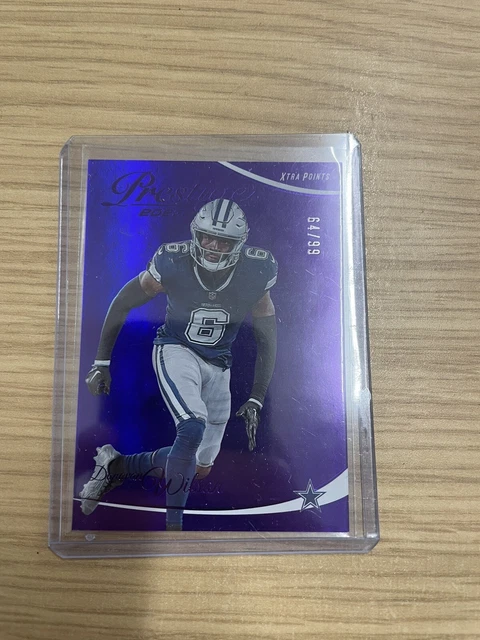 2023 Prestige Donovan Wilson Xtra Points Purple /99  #81 Cowboys