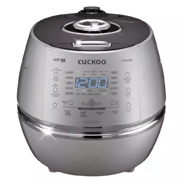 Cuckoo IH 6 Cup Pressure Rice Cooker CRP-DHSR0609F