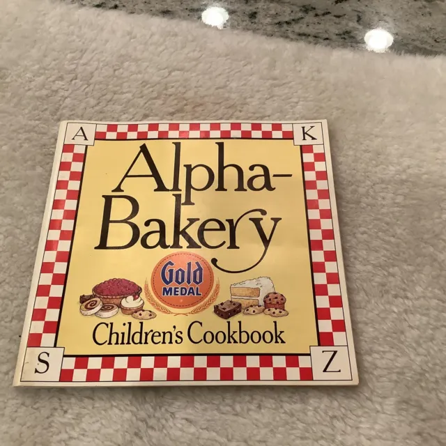 Alpha-Bakery Gold Medal Children's Cookbook , A to Z. Almost new!