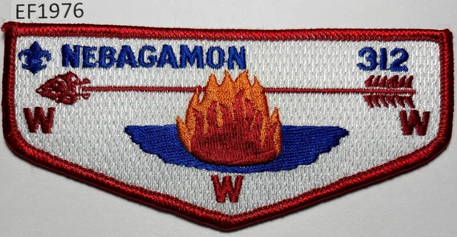 Boy Scout OA 312 Nebagamon Lodge Flap