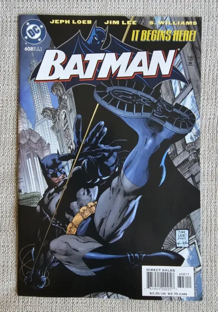 BATMAN #608 [2002] 1st print NM Jim Lee cover; 1st Hush; Near Mint