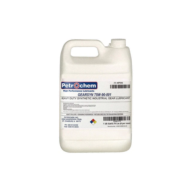 PETROCHEM GEARSYN 75W-90-001 Gear Lubricant,1 gal.