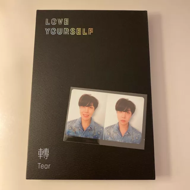 bts love yourself tear album version R with jhope / hoseok photocard