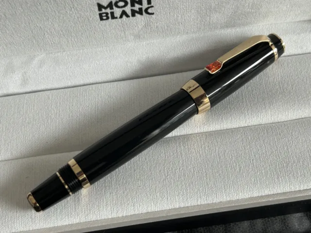 Montblanc Boheme Black/Gold Resin Ballpoint Pen Signature