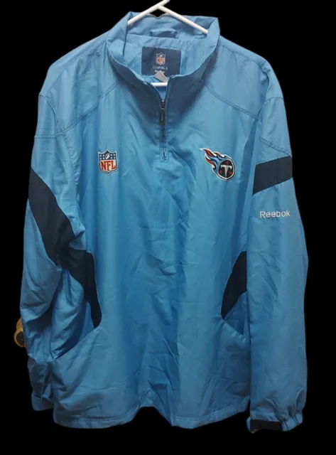 Vintage Tennessee Titans NFL Reebok Men's XL Full-Zip Windbreaker Jacket