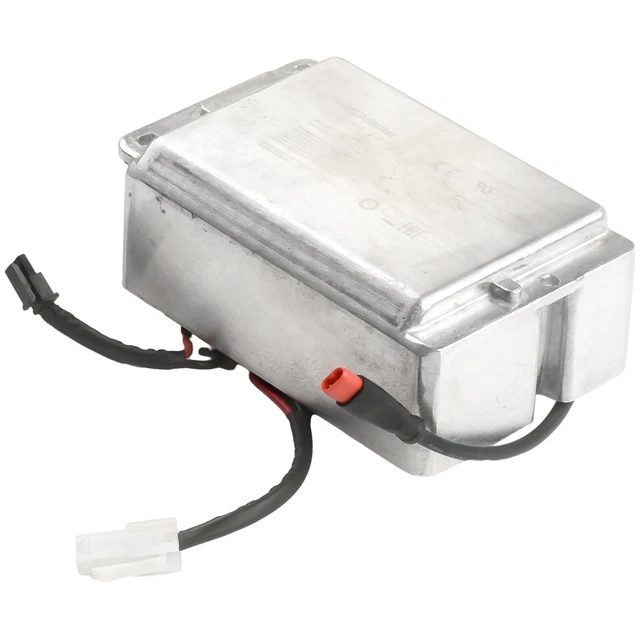 Black Built-In Charger Built-In Charger Electric Scooter Fittings Practical