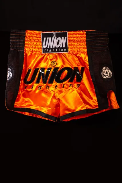 UNION fighting Muay Thai Shorts Blood Orange