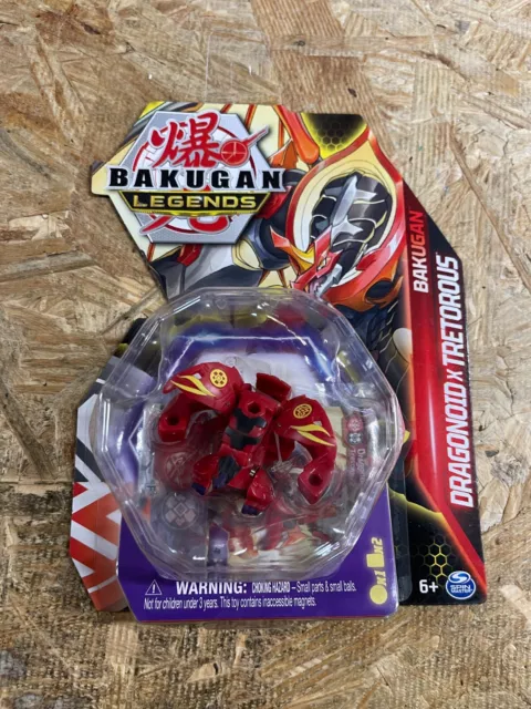 Bakugan Legends Red Pyrus DRAGONOID x TRETOROUS Action Figure NEW 2023