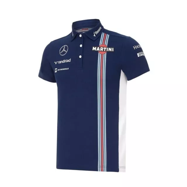 F1 Williams Racing Polo Shirt Genuine Formula 1  2023 NEW!