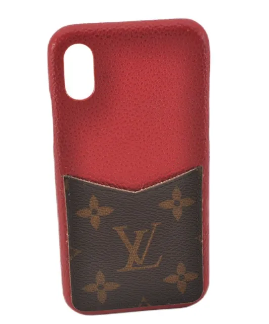 Louis+Vuitton+Eye+Trunk+Case+iPhone+X+Strap+Monogram+LV+Authentic+