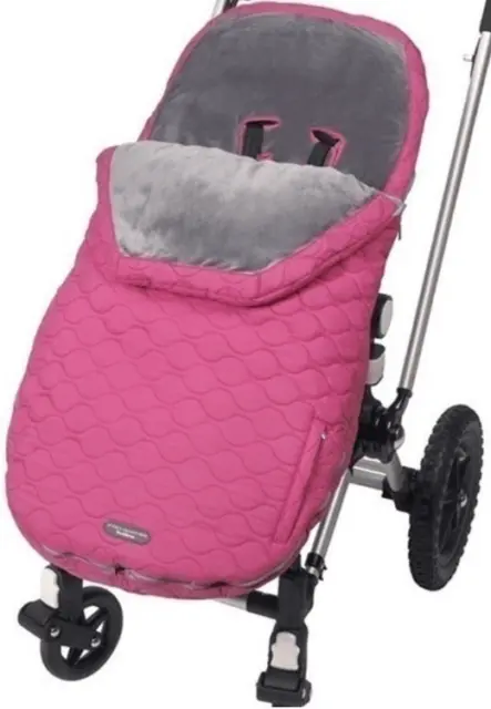 JJ Cole collections Bundle Me stroller blanket winter pink grey sack baby