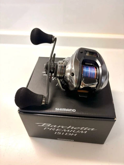 MINT SHIMANO BARCHETTA PREMIUM Baitcasting Reel 151DH w/ Manual