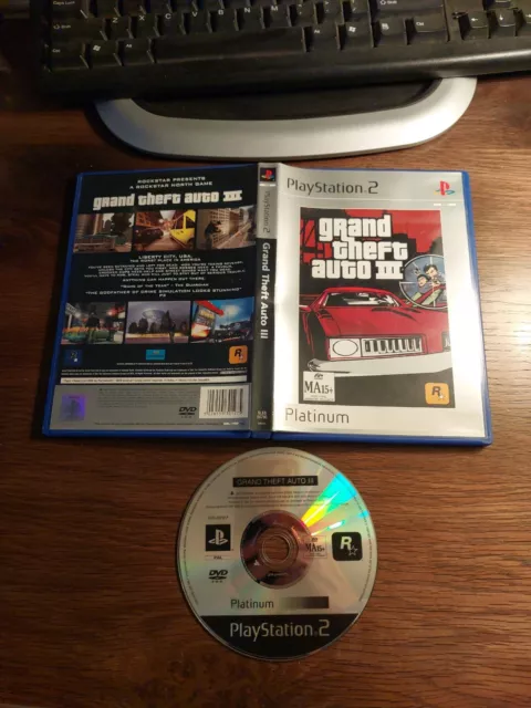 Platinum Grand Theft Auto III GTA 3 (PlayStation 2 PS2) SEALED & BRAND NEW