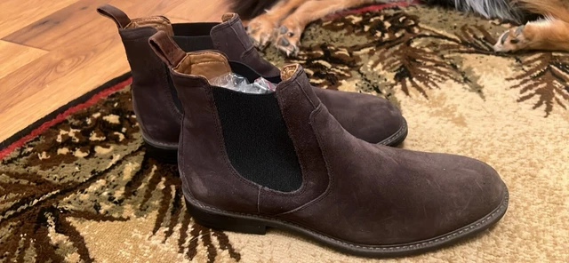 Johnston & Murphy XC4 Boots Men 11.5M Black Sheepskin Chelsea Dual Width Pull On Johnston & Murphy | Shoes | Johnston Murphy Size 1 Mens  main image 3