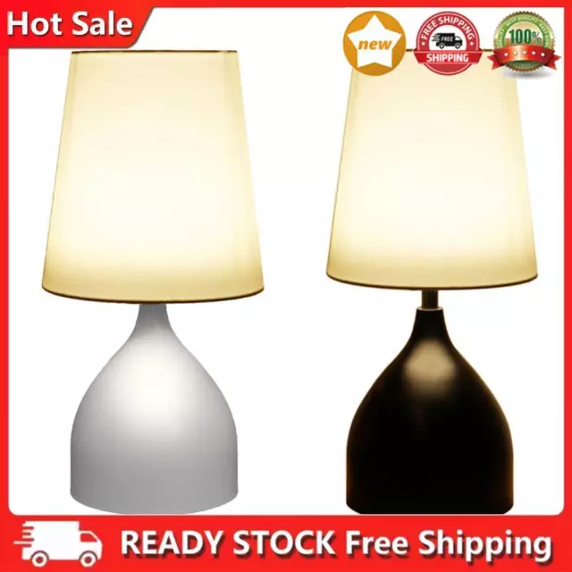 Famigreta Table Lamp, Bedside Touch Control Lamp For Bedroom 3 Level Dimmable Warm White Lights With 256 RGB Color Mode Modern Deisgn Smart Nightstand