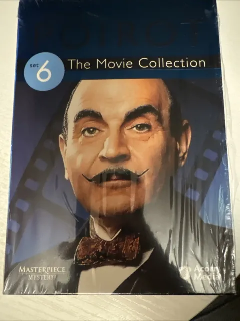 Agatha Christies Poirot: The Movie Collection - Set 6 (DVD, 2011, 3-Disc Set)
