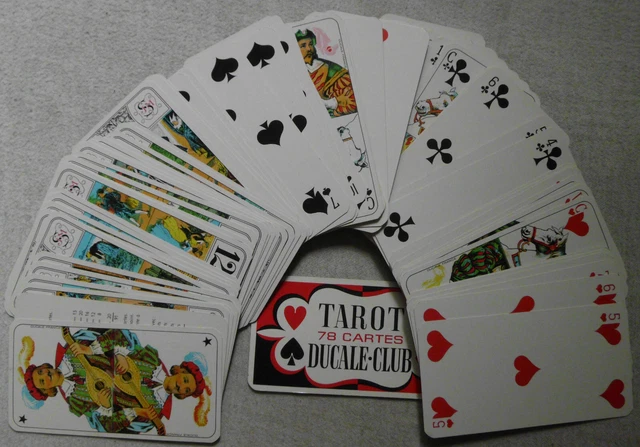 Ducale Tarotspiel – 78 Karten, Französisches Design – Inkl. Regeln Für Tarot, Mexikanisches Tarot & 2-Spieler-Version