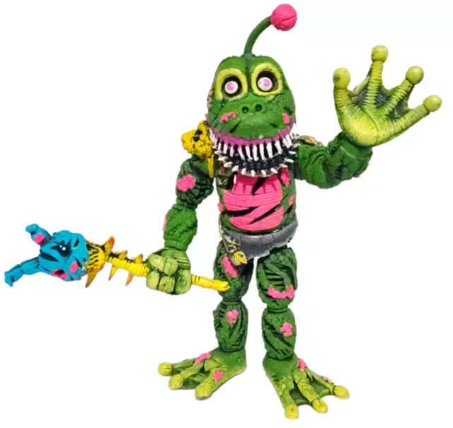 TOY FIGURE MEXICAN FIVE NIGHTS AT FREDDY 'ANIMATRONICS FREDDY COFFEE  TWISTED 9IN