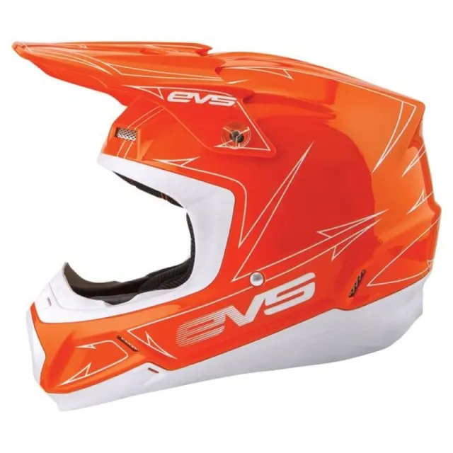 T5 Pinner Helmet Orange/White - Small EVS H16T5P-OW-S