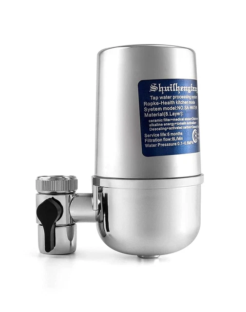 Depuratore Acqua per Rubinetto di Diametro 15-18mm, Rete in Acciaio Inossidabile