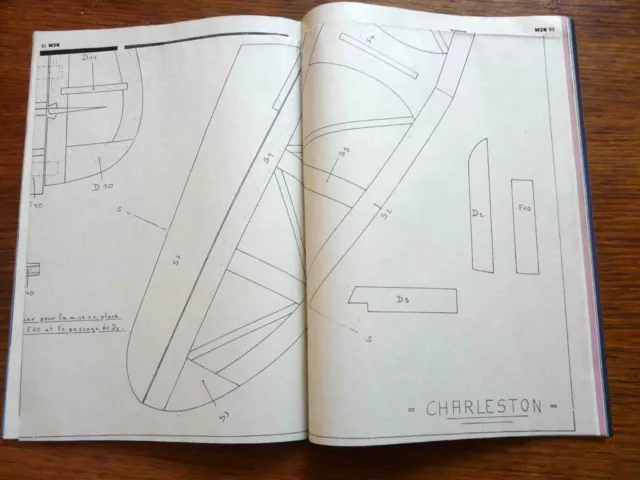 Aéromodelisme R C M RADIO COMMANDE MAGAZINE n° 110  Plan encarté Charleston