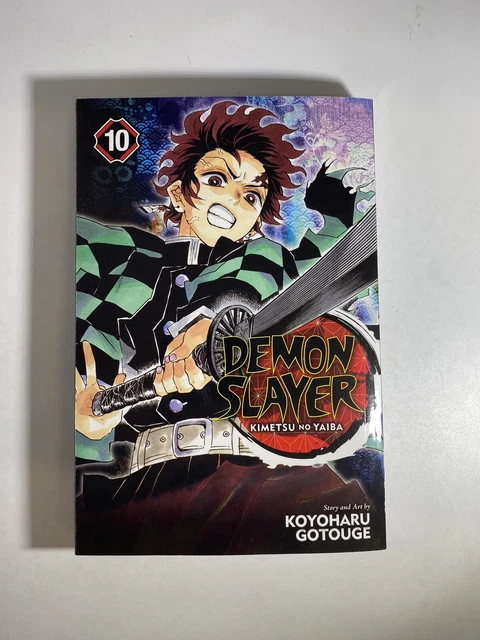Demon Slayer Manga Volume 10 - English - Soft Cover - Like New