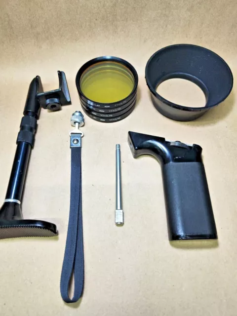 Krasnogorsk-3 ACCESSORIES equipment Shoulder rest Hand grip Light filter etc.