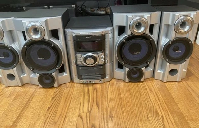 Sony Mhc-Gx9000 Mp3 Disc Exchange Mini Hi-Fi Component System. Mint!!