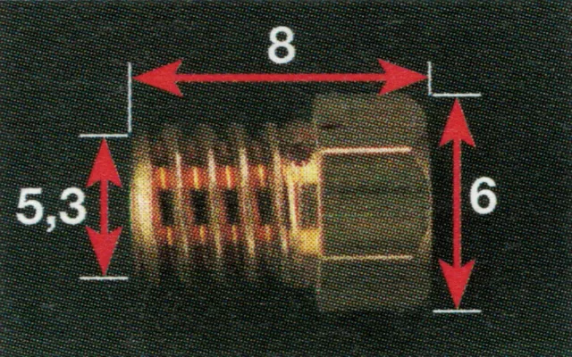 Mikuni - Gicleur principal MKB de 50 à 200 (ref: MKBxxx)