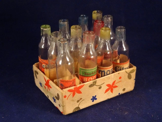 ANCIEN CASIER À bouteilles 12 trous COOP pour déco 40cm X 30cm X 35 cm
