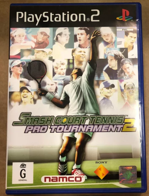 Smash Court Tennis Pro Tournament 2 PLAYSTATION 2 Sony PS2 Aus Pal