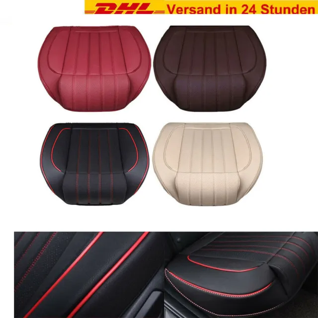 Luxus 5D PU Leder Autositzbezug Vorne Sitzschoner Fahrersitz Auto-Sitzauflag DHL