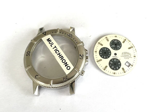 Montre Camel Trophy 661.994 Cadran Noir Vintage - Suisse, Années 90, NOS Neuve