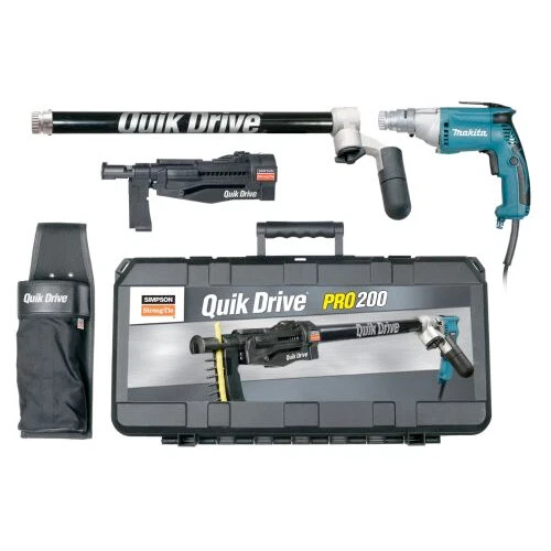 QuikDrive PRO200G2M25K - System w/ 120V Makita 2500 RPM Motor