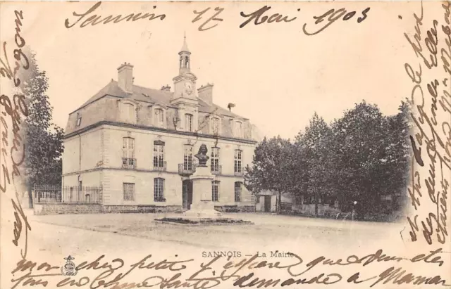 CPA 95 SANNOIS LA MAIRIE (dos non divisé)